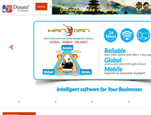 Tablet Screenshot of dimata.com